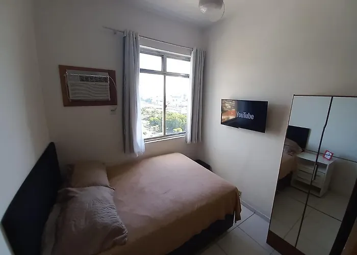 Centro,SmarTV, vista linda,Privado total, Maracanã,rodoviaria, perto Rio de Janeiro